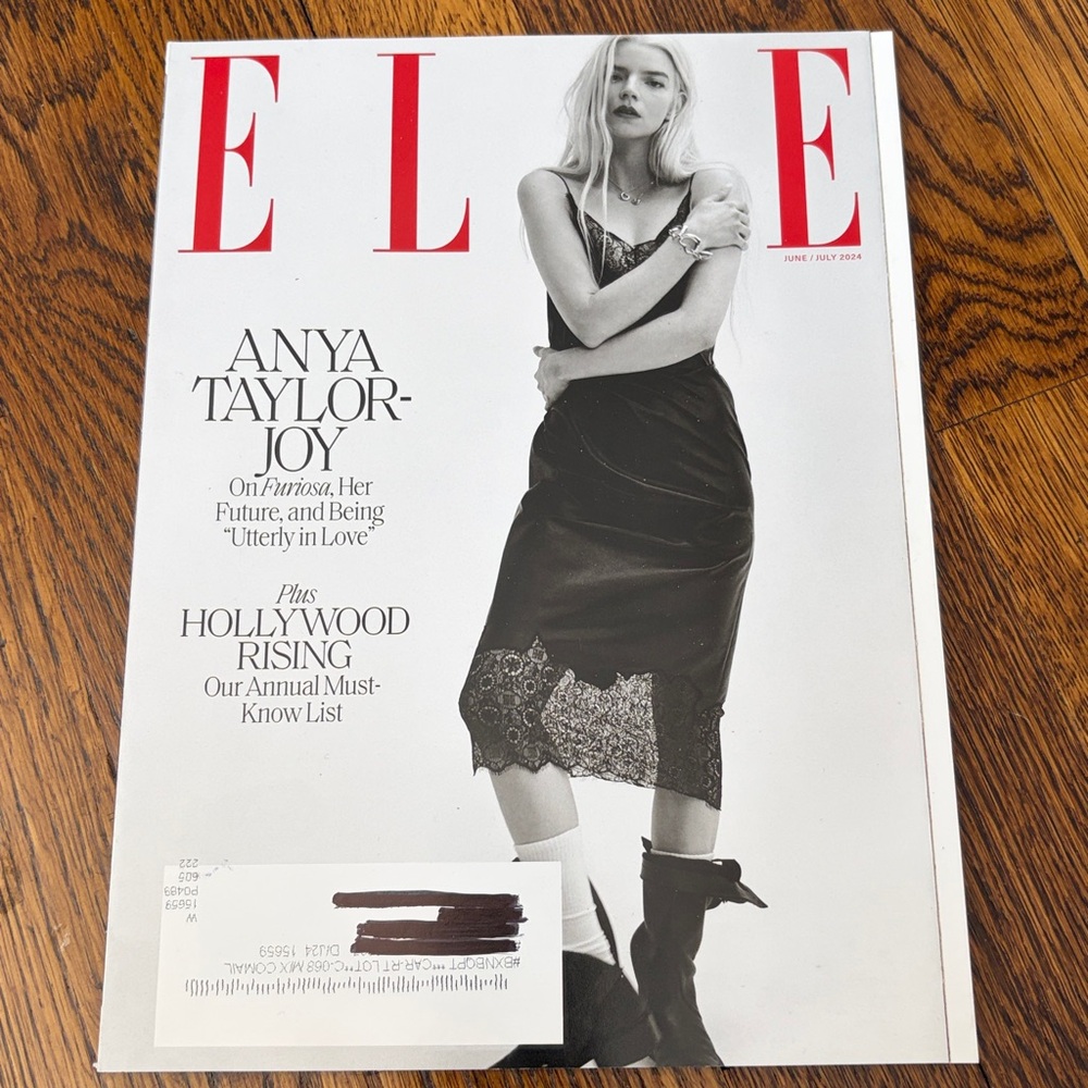 Elle Magazine - June/July 2024 - Anya Taylor-Joy - Never Read! fashion magazines